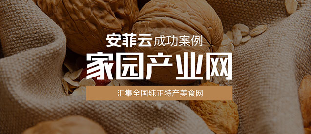 家園產(chǎn)業(yè)網(wǎng)通過搭建安菲云快速布局線上線下分銷渠道